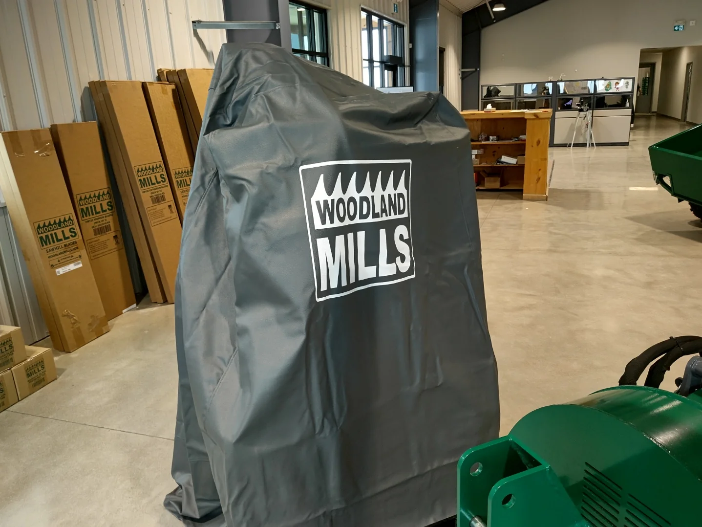 Industrial Sawmill Machine Cover - Custom Equipment Protection